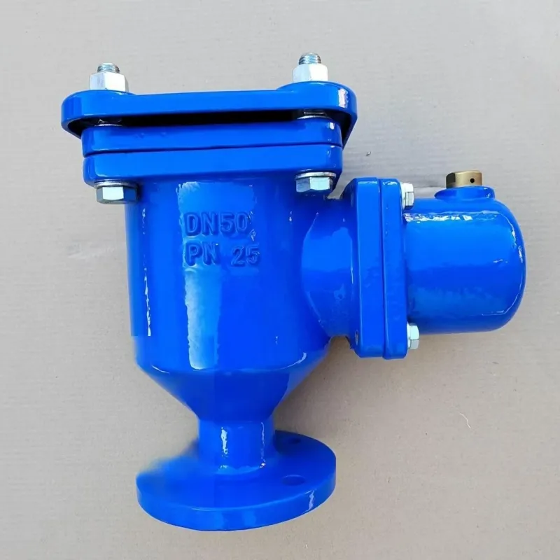 Zawory odpowietrzające z żeliwa sferoidalnego