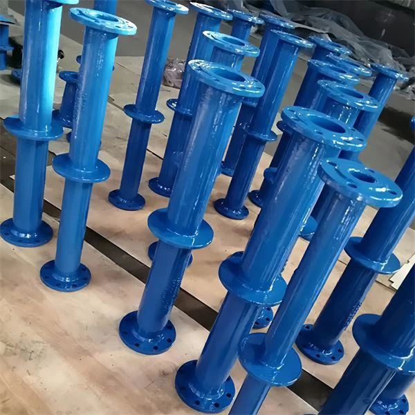 Rura z kołnierzem i czopem