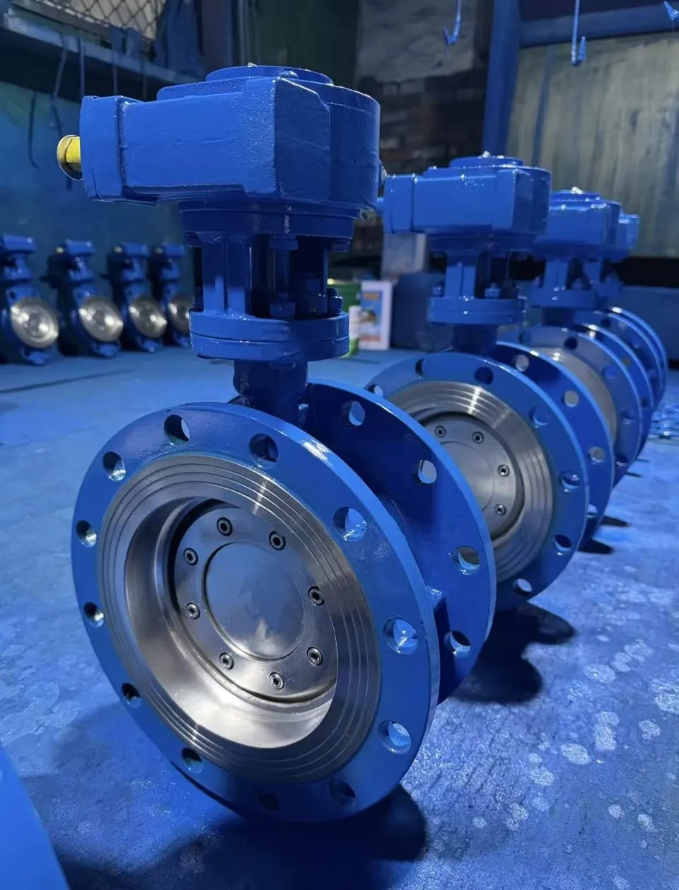 Zawór motylkowy typu U